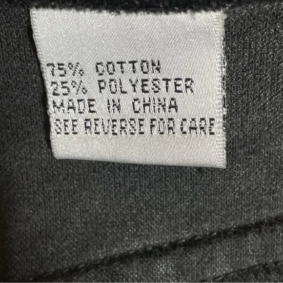 TALBOTS Stretch Velveteen straight pants in Classic Black Size 4–FALL STAPLE!!! - Picture 9 of 11